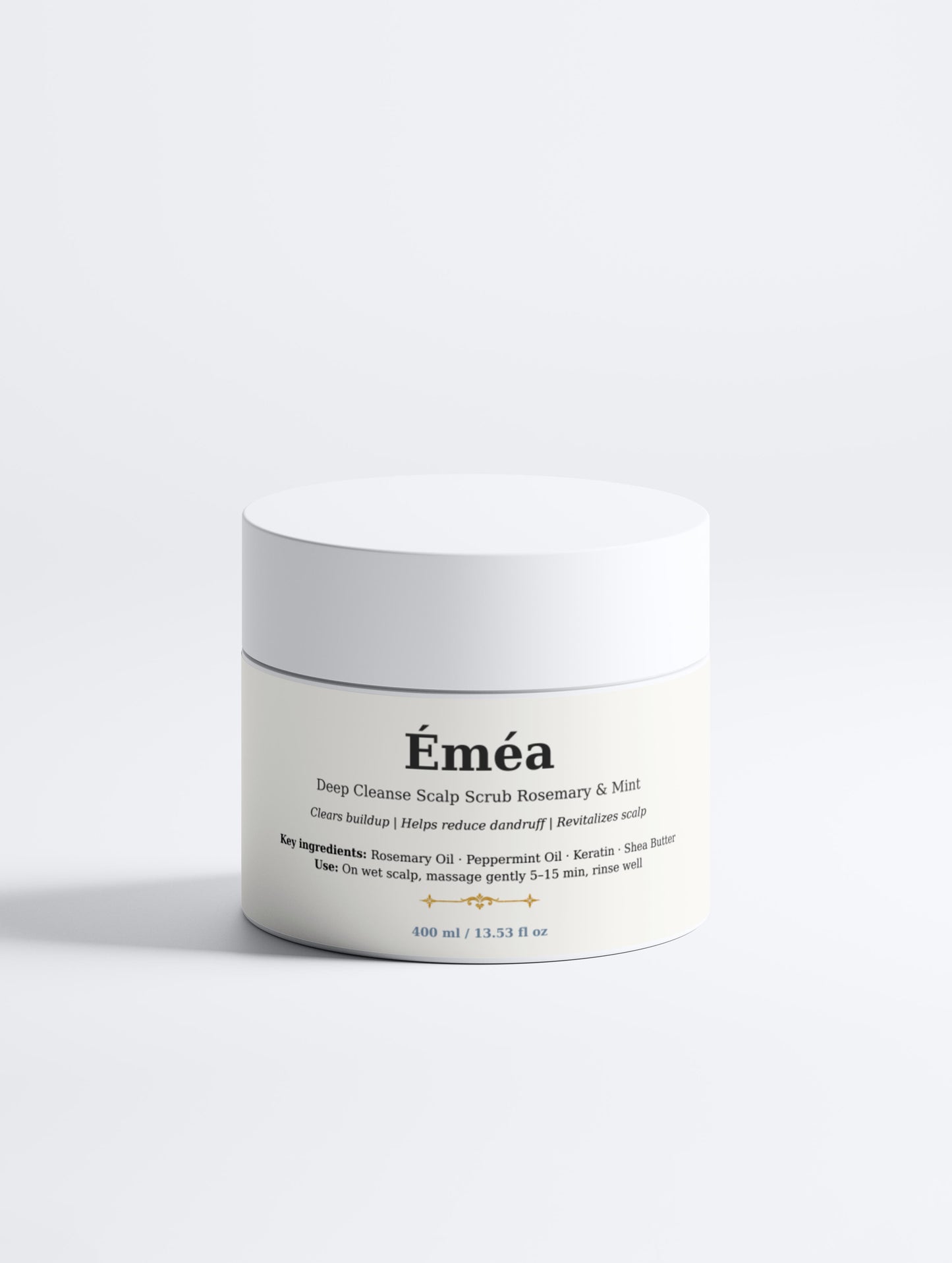 Deep Cleanse Scalp Scrub, Rosemary & Mint
